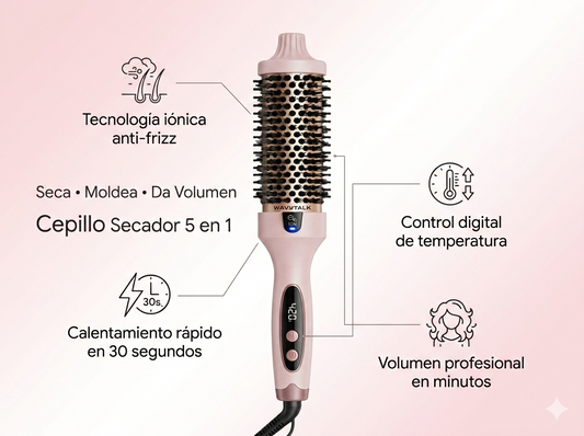 Cepillo Led Wavytalk